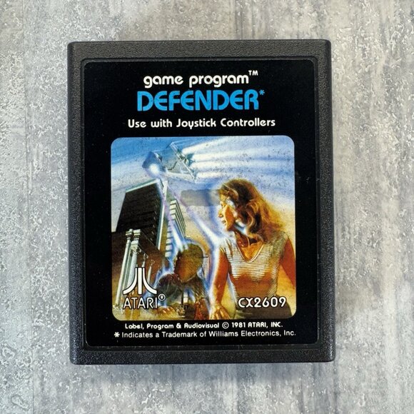 1981 Atari 2600 Defender with Box and Manual Vintage Video Game CIB - Picture 2 of 15